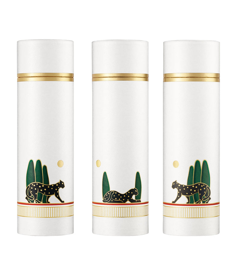 Cartier Pantheré matchboxes set of 3 - British product