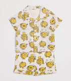 Stella McCartney Kids organic cotton-linen printed shorts 3-36 months (British brand)