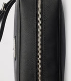 Prada Saffiano Leather Triangle Pouch
