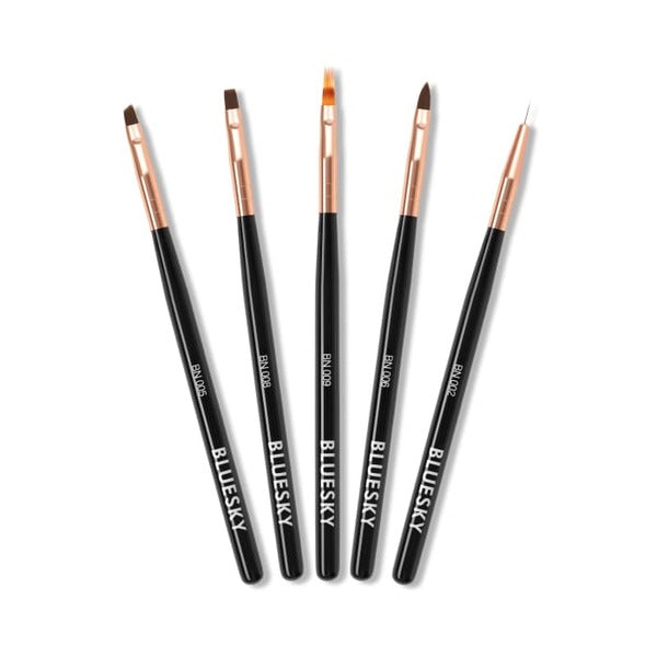 Bluesky Nail Art Brushes 5 Piece Set - British product