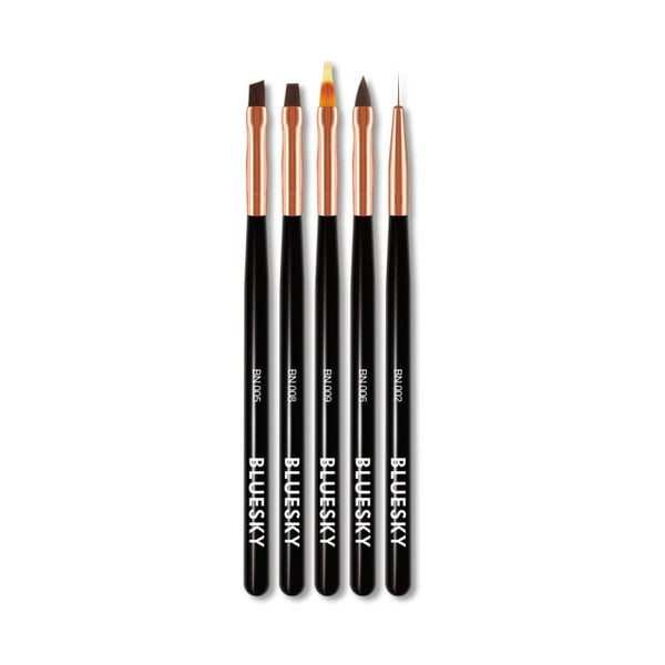 Bluesky Nail Art Brushes 5 Piece Set - British product