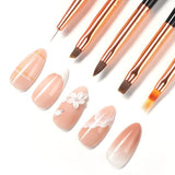 Bluesky Nail Art Brushes 5 Piece Set - British product