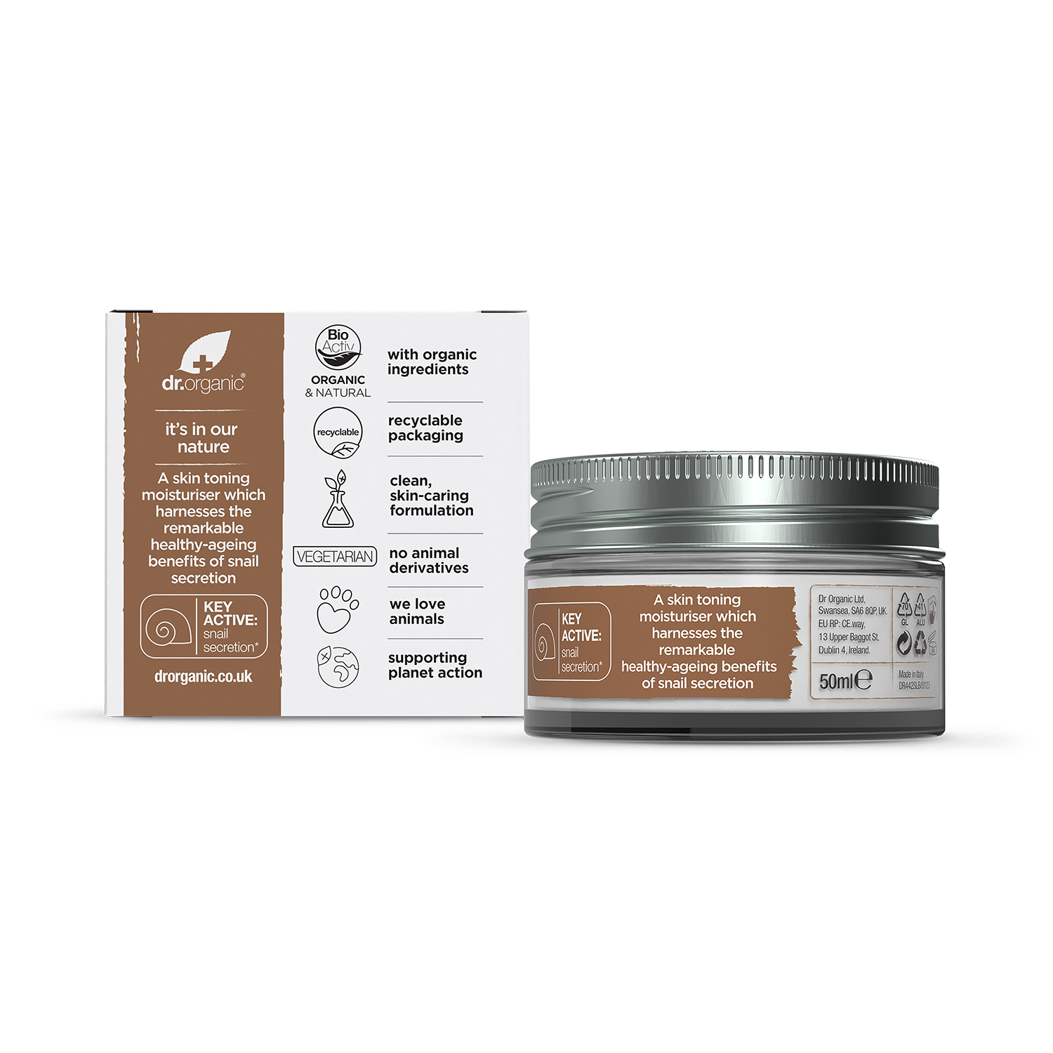 Dr Organic Moroccan Argan Oil Day Cream 50ml - McGrocer