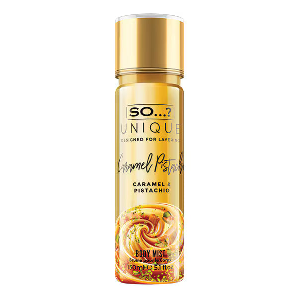 So...? Body Mist Caramel Pistachio 150ml (British brand)