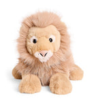 Plush Soft Toy Bear with Golden Thread Detailing and Satin Bow