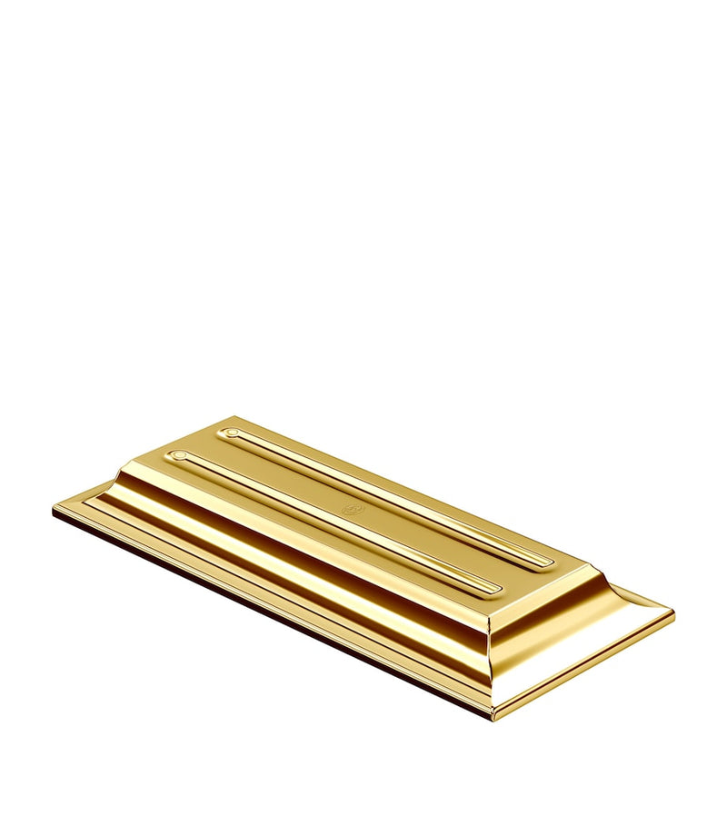 El Casco gold-plated pen holder - British product