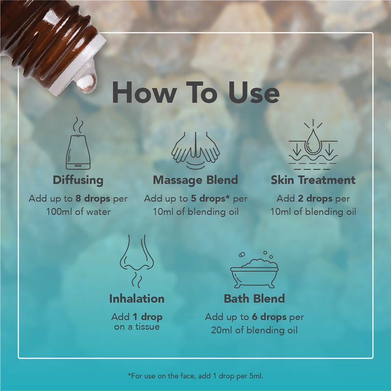 Tisserand Myrrh Pure Essential Oil Wild Crafted 9ml, imported from the UK