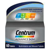 Centrum Advance 50+ Multivitamins & Minerals, 60 Tablets