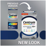 Centrum Advance 50+ Multivitamins & Minerals Tablets 180 per pack