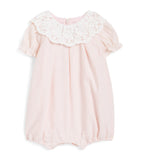 Tartine et Chocolat cotton-linen lace-collar baby bodysuit 0-18 months (British brand)