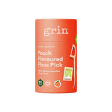 Grin Ultra Smooth Peach Floss Picks 80pk