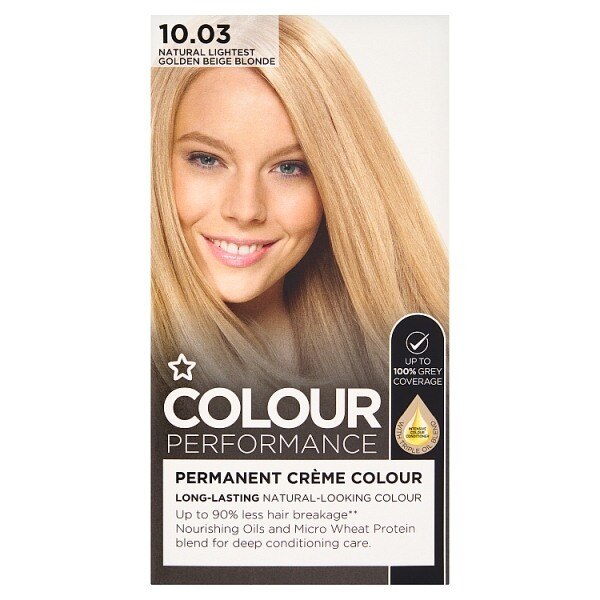 Superdrug Colour Performance 10.03 Golden Beige Blonde GOODS Superdrug