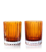 Baccarat Harmonie Orange Large Tumbler Glasses Set of 2 (360ml)