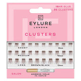 Eylure Clusters Brown Black False Eyelash Lash Extensions