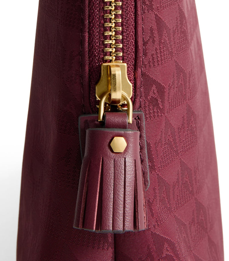 Anya Hindmarch Logo Jacquard Lotions and Potions Toiletry Pouch - British product