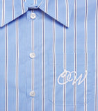 Off-White kids cotton stripe arrows shirt 4-12+ years, imported from the UK