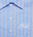 Off-White kids cotton stripe arrows shirt 4-12+ years, imported from the UK