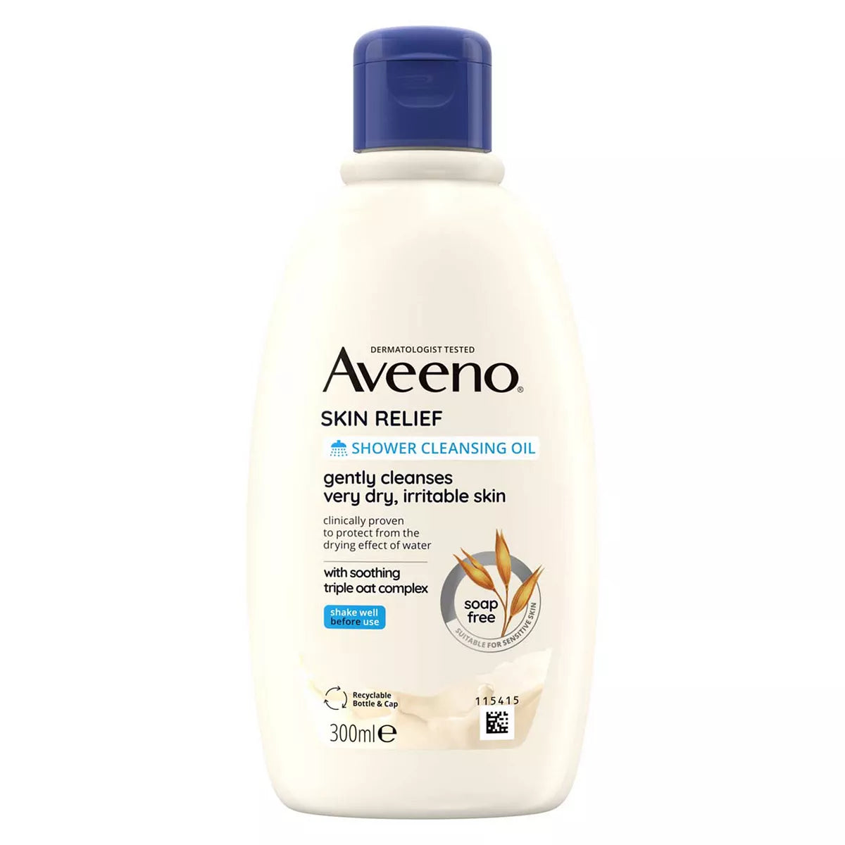 Aveeno Skin Relief Shower Cleansing Oil 300ml - McGrocer