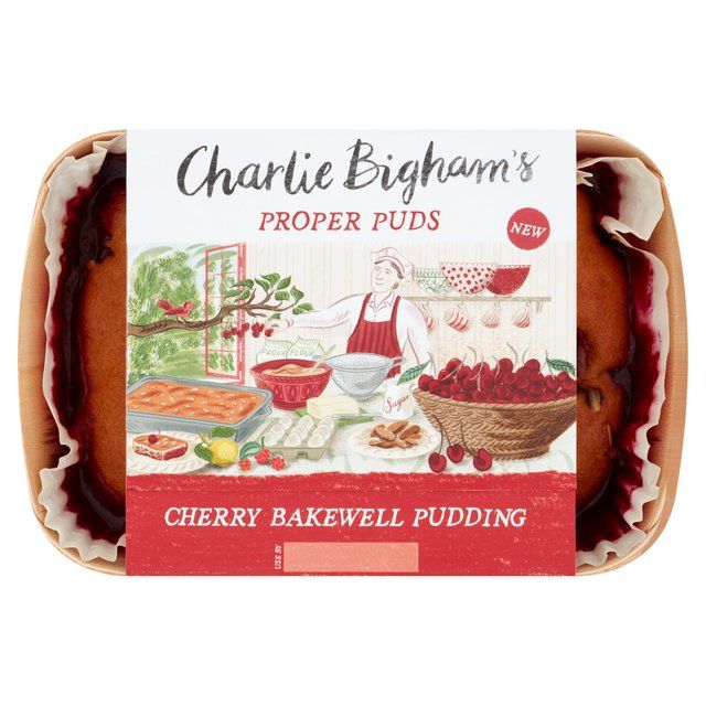 Charlie Bigham's Cherry Bakewell Pudding 409g