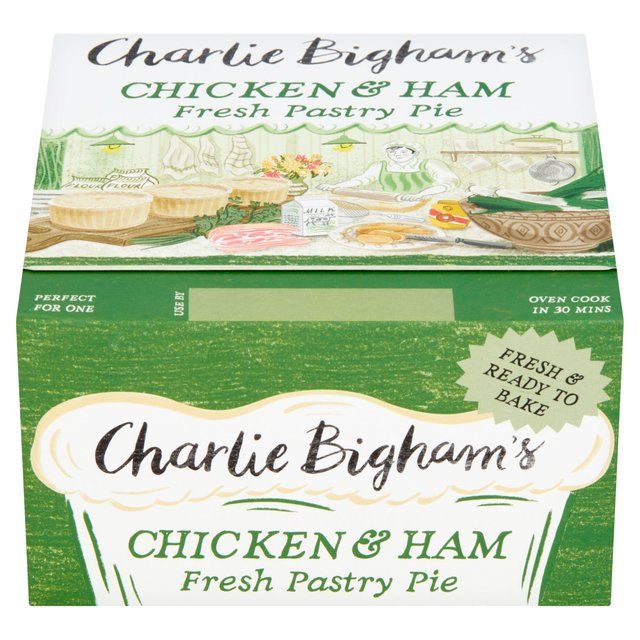 Charlie Bigham's Chicken and Ham Pastry Pie 270g