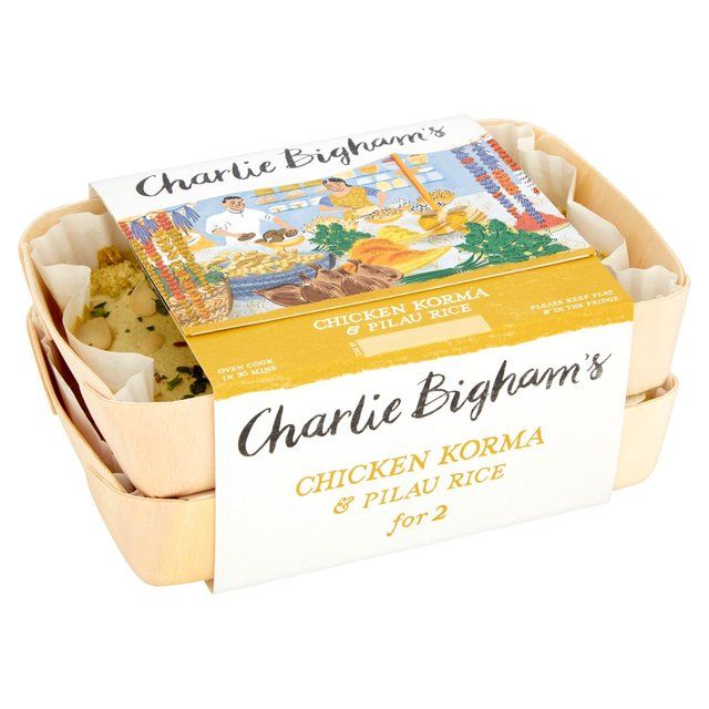 Charlie Bigham's Chicken Korma & Pilau Rice for 2 810g