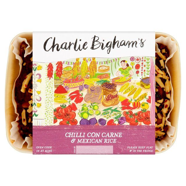 Charlie Bigham's Chilli Con Carne & Mexican Rice for 2 840g