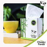 Cheeky Panda Natural Bamboo Facial Tissue 56 per pack
