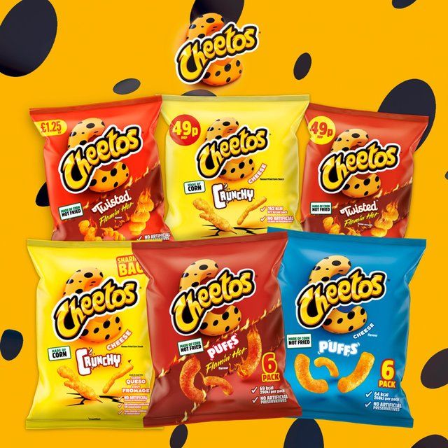 Cheetos Puffs Cheese Multipack Snacks 6 per pack