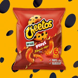 Cheetos Puffs Flamin' Hot Multipack Snacks 6 per pack
