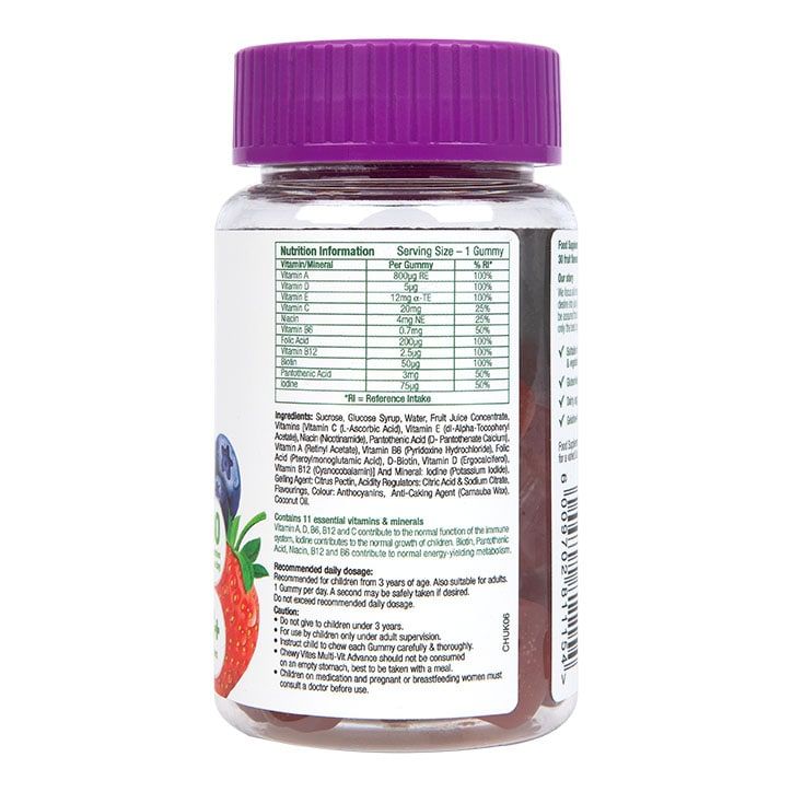 Chewy Vites Kids Multivitamin Advance 30 Chewables