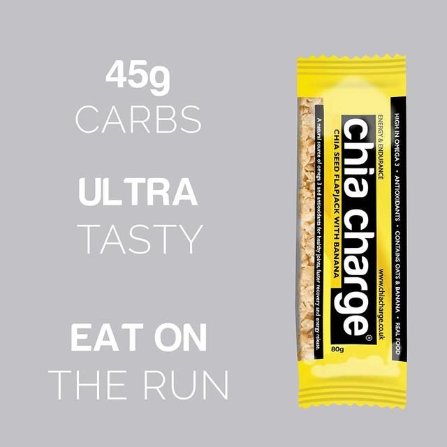 Chia Charge Banana Chia Seed Flapjack 80g