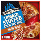 Chicago Town Takeaway Stuffed Crust Magnificent Meat Feast Large Pizza 640g