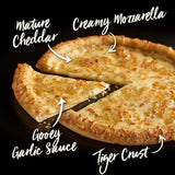 Chicago Town Tiger Crust Cheese Garlic Bread Pizza 258g