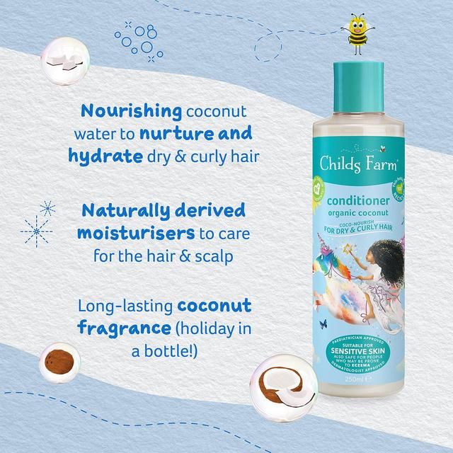 Childs Farm Kids Organic Coconut Coco-Nourish Conditioner 250ml