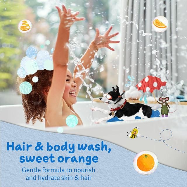 Childs Farm Kids Organic Sweet Orange Hair & Body Wash 500ml