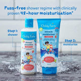 Childs Farm Miracle Moisturiser Wet Skin Raspberry 200ml