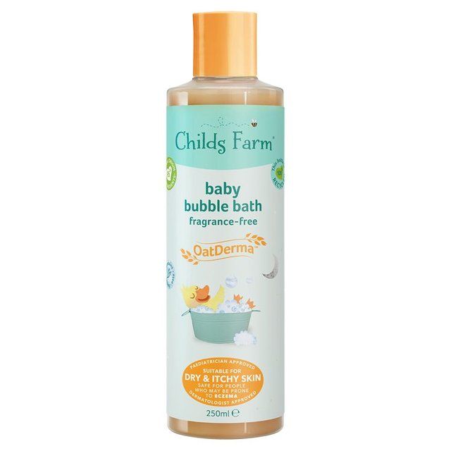 Childs Farm OatDerma Unfragranced Baby Bubble Bath 250ml