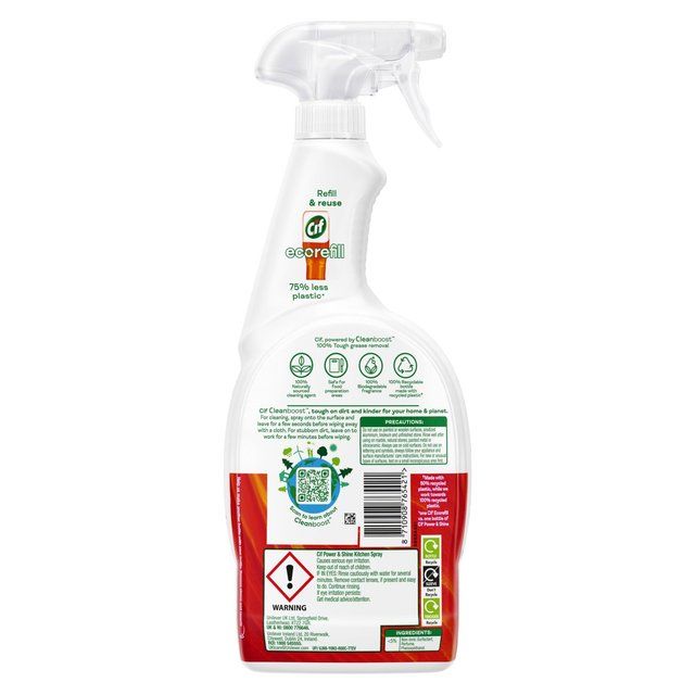 Cif Power & Shine Kitchen Spray 700ml