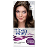 Clairol Nice'n Easy Non Permanent Hair Dye No Ammonia Medium Ash Brown 77