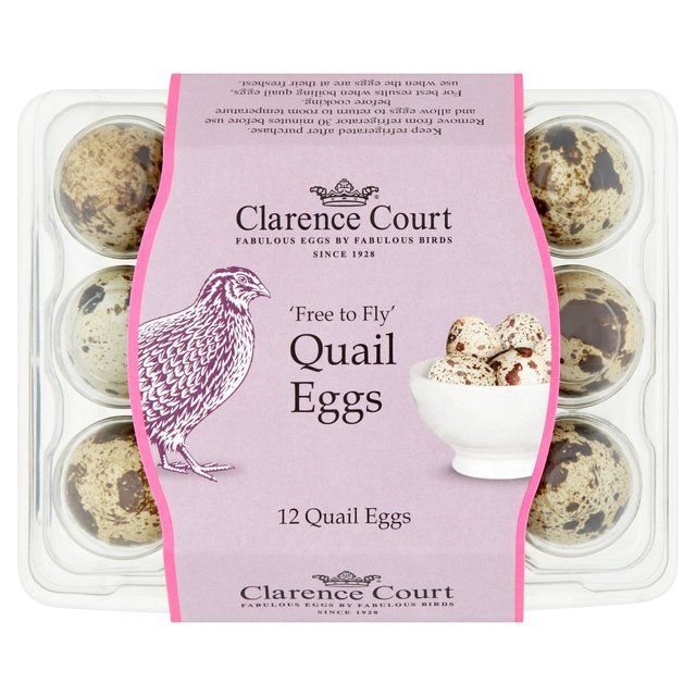 Clarence Court Quail Eggs 12 per pack