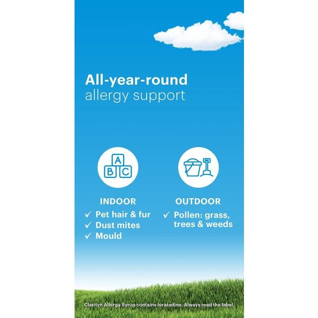 Clarityn Kids Allergy Syrup Mixed Berries 60ml