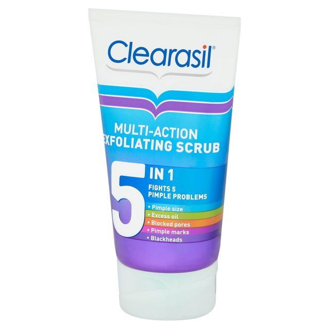 Clearasil 5 in 1 Multi-Action Exfoliating Face Scrub 150ml