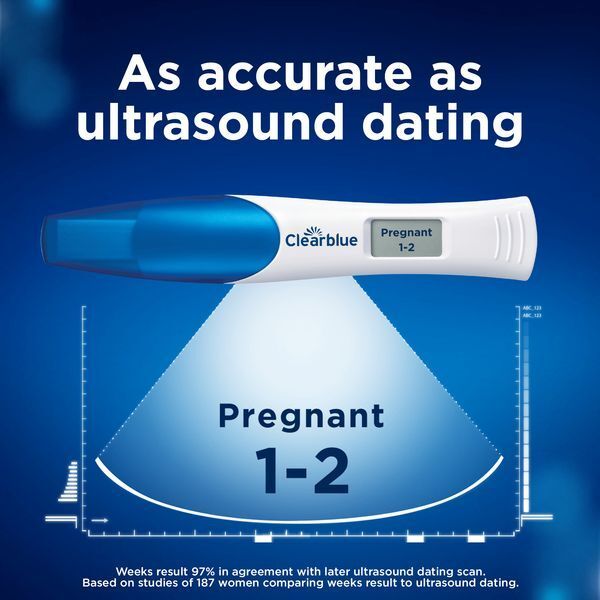 Clearblue Double Check & Date Combo Pregnancy Tests -2 Tests