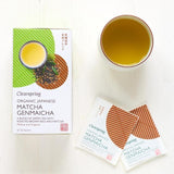 Clearspring Organic Japanese Matcha Genmaicha Green Tea Teabags 20 per pack