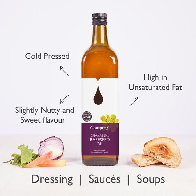Clearspring Organic Rapeseed Oil 1L