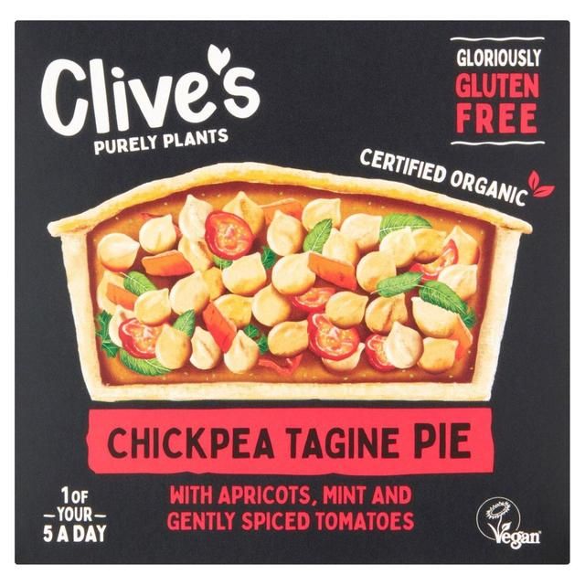 Clive's Organic Chickpea Tagine Gluten Free Pie 235g