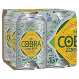 Cobra Zero Premium Alcohol Free Beer 4 x 330ml
