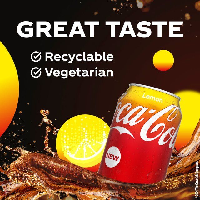 Coca-Cola Lemon 8 x 330ml