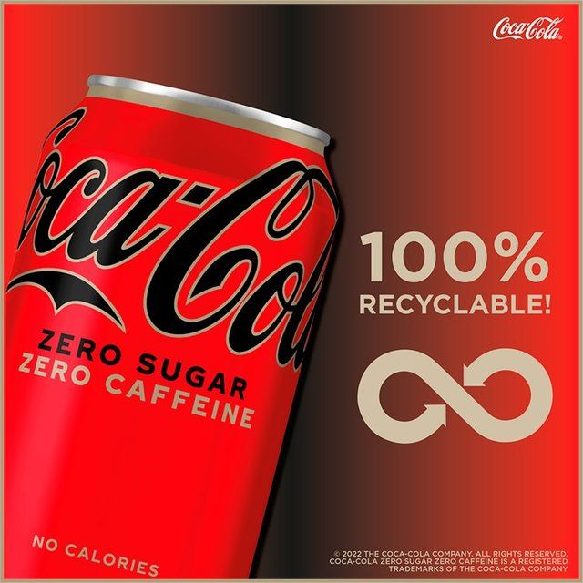 Coca-Cola Zero Caffeine Free 8 x 330ml