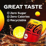 Coca-Cola Zero Sugar Lemon 8 x 330ml